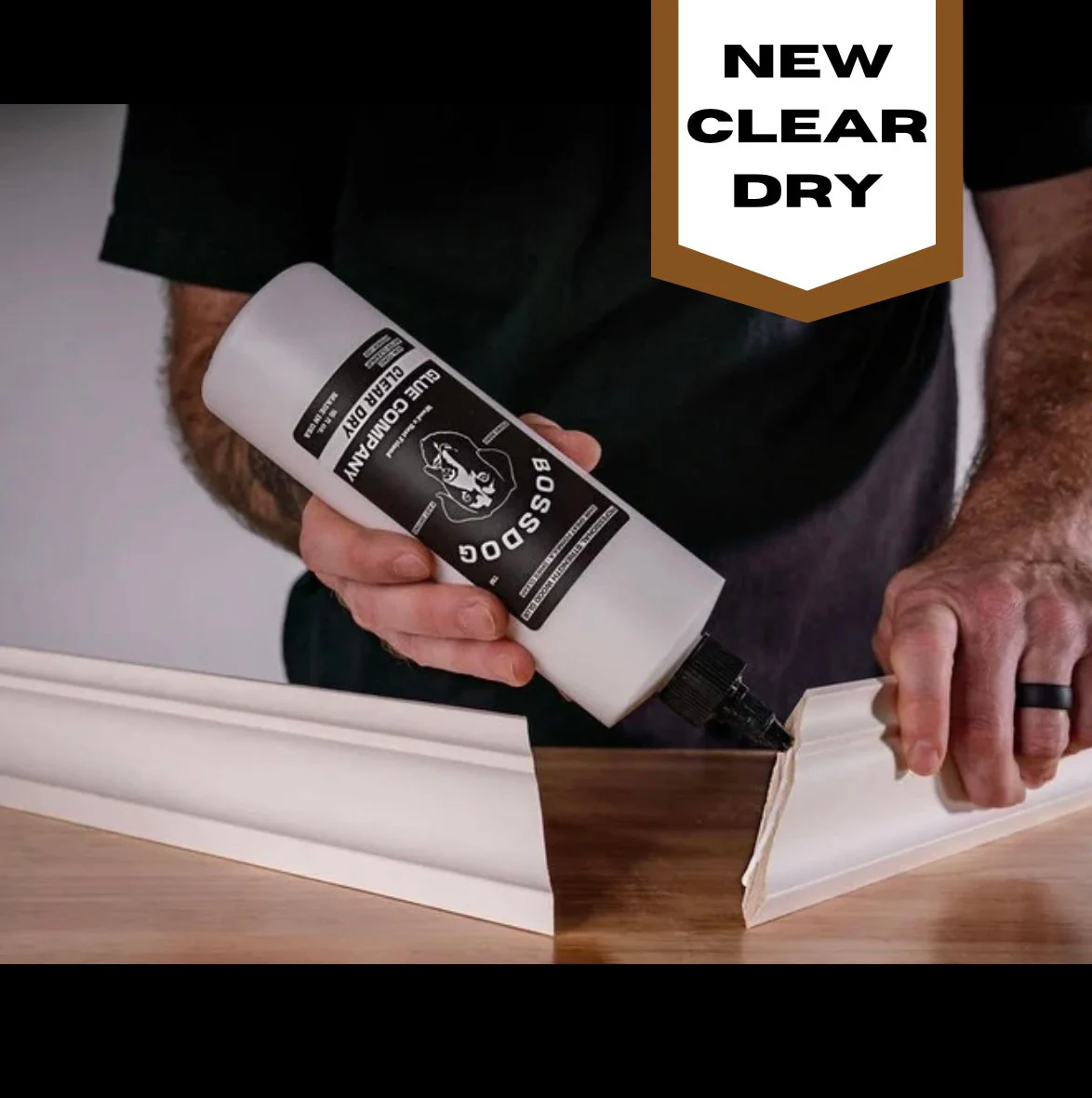 1 Gallon Clear Dry BOSSDOG Wood Glue - Image 6