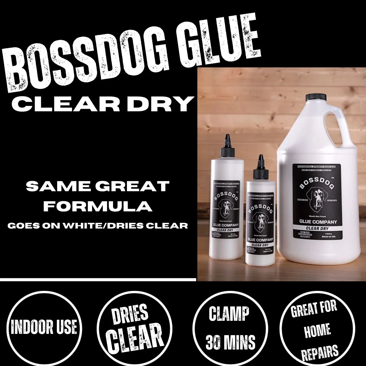 16 fl oz Clear Dry Double Dog Deal - Image 4